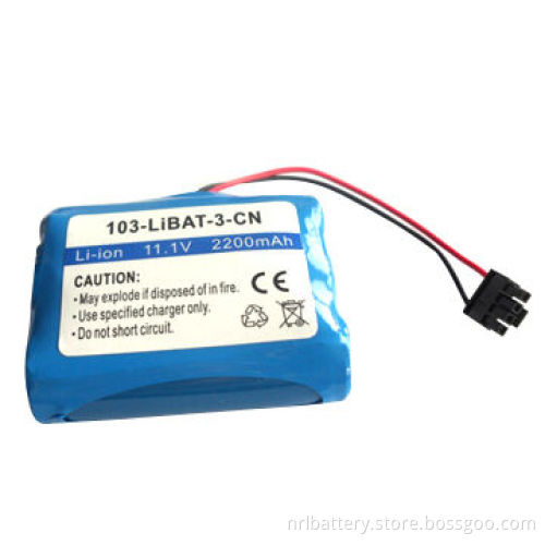 11.1V/2200mAh Lithium-ion Battery Pack, OEM and ODM Orders are Welcome
